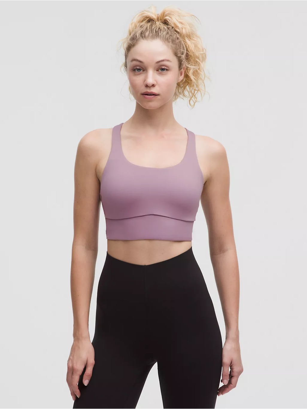 Lululemon Women’s Strappy Sports Bra - Pink